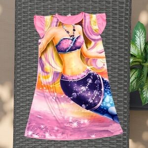 💖💕Girls Mermaid Nightgown